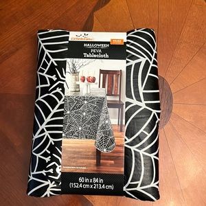 Halloween spider 🕷 web tablecloth